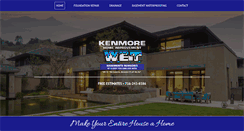 Desktop Screenshot of kenmorehomeimprovement.com
